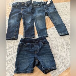 2T Toddler Jeans, khakis and shorts